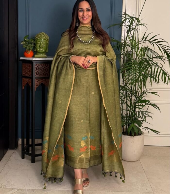 Green kurti